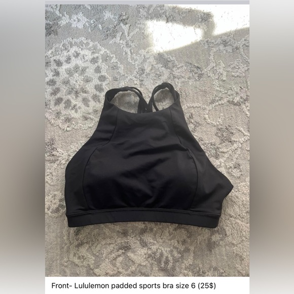 Lululemon Sports Bra - Picture 2 of 2